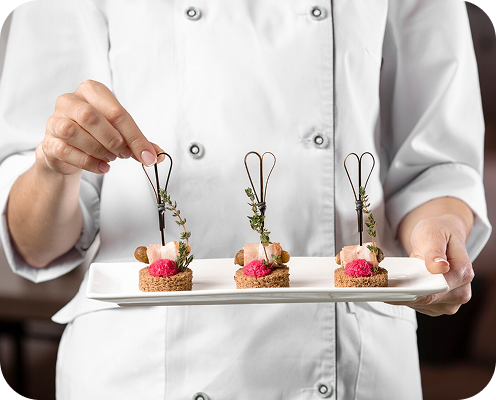 Postres de galletas con fresas